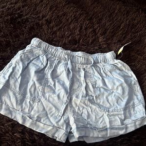 Love Tree Light Blue Jean Shorts